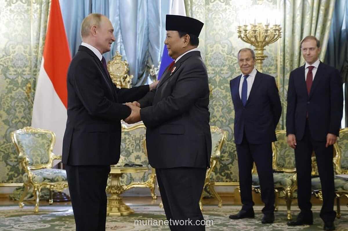 Prabowo dan Putin Perkuat Kemitraan, Bahas Isu Global di Kremlin
