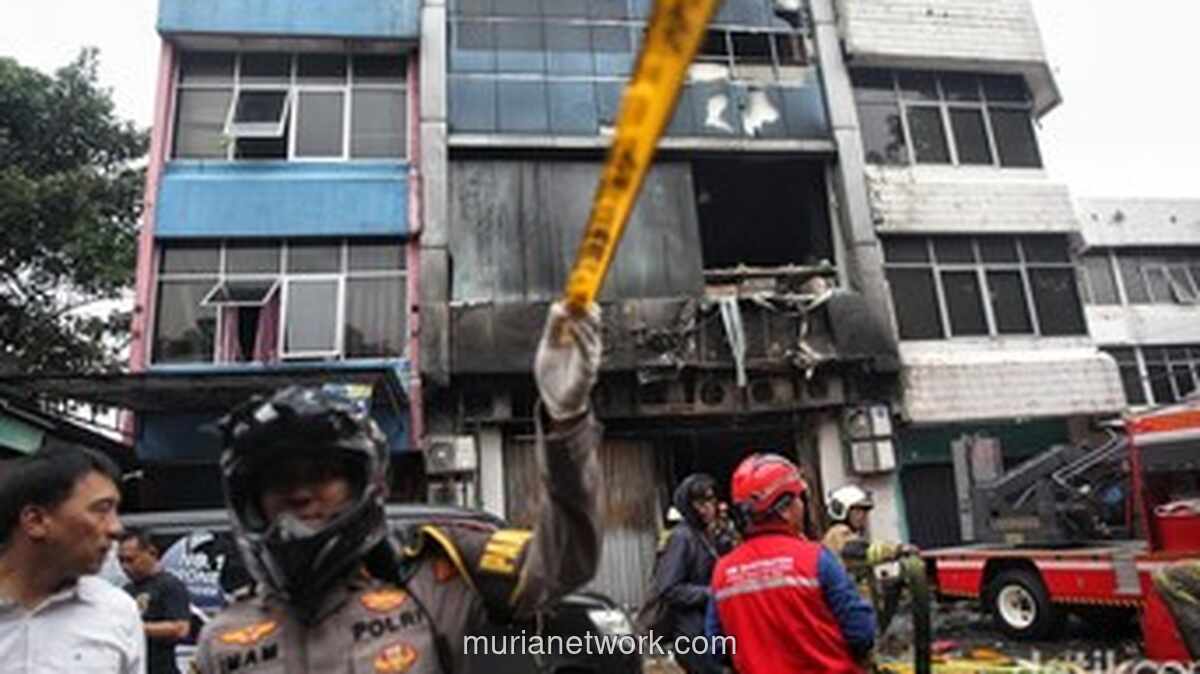 Ledakan Baterai Picu Kebakaran Maut di Kemayoran, 22 Nyawa Melayang