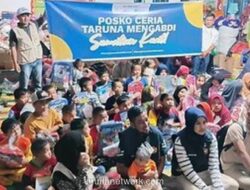 Tawa Kembali Menggema di Desa Pengkolan Berkat Posko Ceria Karang Taruna