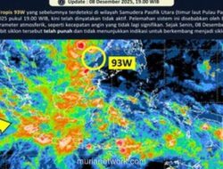 Satu Bibit Siklon Punah, Satunya Masih Mengintai di Barat Bengkulu