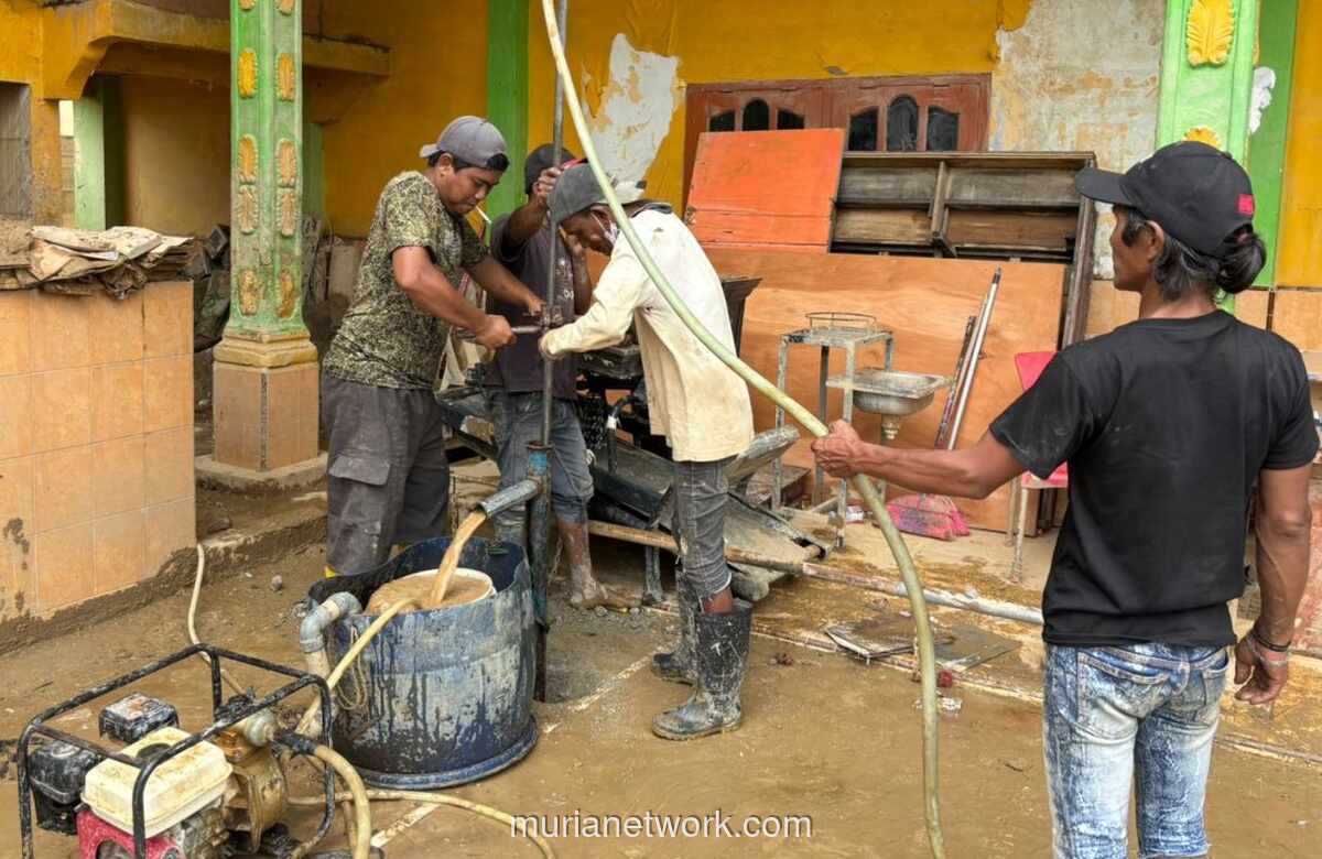 Sumur Bor Polri Mulai Mengalirkan Harapan di Aceh Tamiang