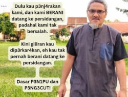 Jonru Ginting Sindir Firaun Jawa yang Tak Hadir di Persidangan