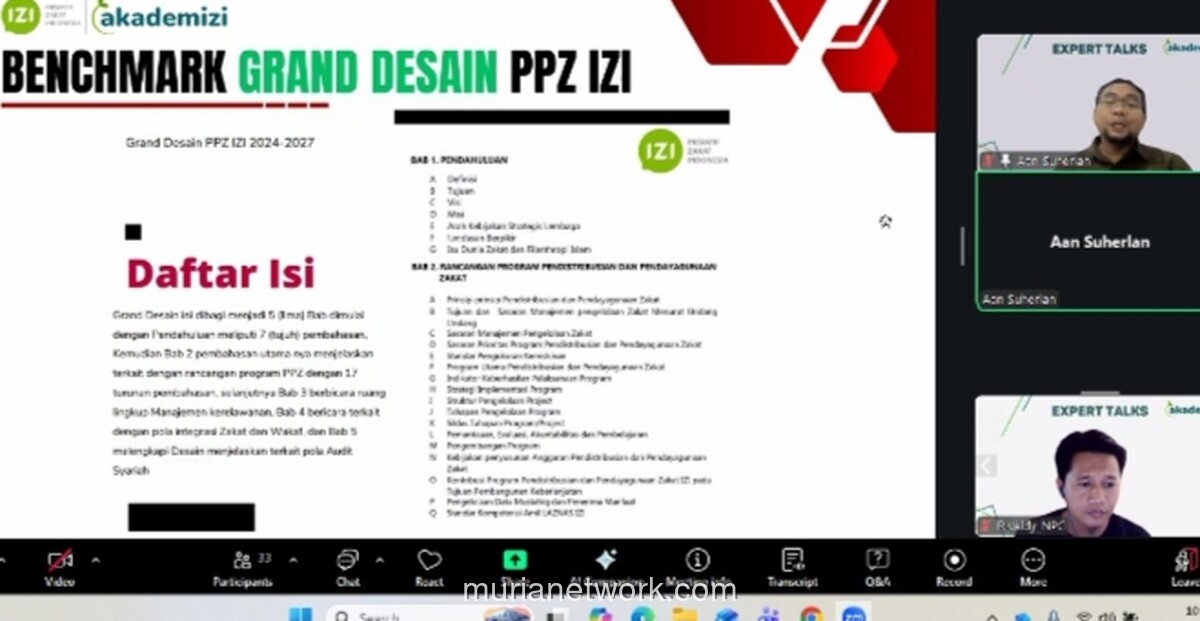 IZI Soroti Pentingnya Grand Desain untuk Keberlanjutan Lembaga Zakat