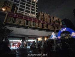 Billboard di Gedung Sarinah Hangus Terbakar Diduga Korsleting