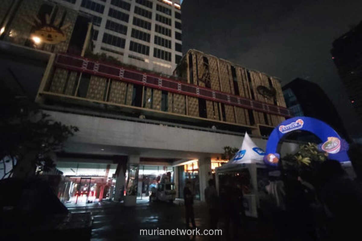 Billboard di Gedung Sarinah Hangus Terbakar Diduga Korsleting