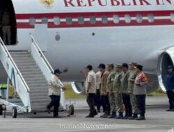 Prabowo Tinjau Langsung Jembatan Darurat di Tapanuli Selatan