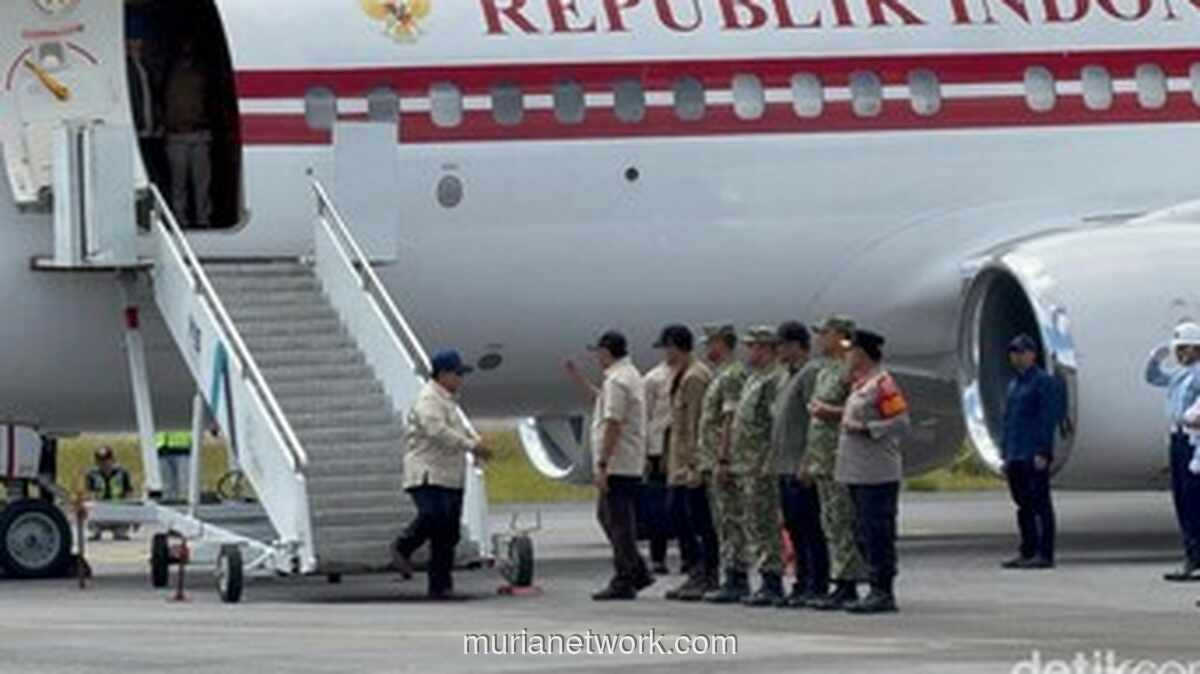 Prabowo Tinjau Langsung Jembatan Darurat di Tapanuli Selatan