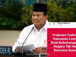 Bencana Bukan Cuma Alam, Tapi Cermin Gagalnya Kepemimpinan