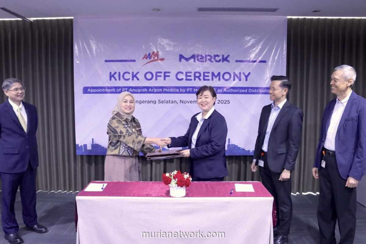 Anugrah Argon Medica Resmi Jadi Ujung Tombak Distribusi Merck di Indonesia