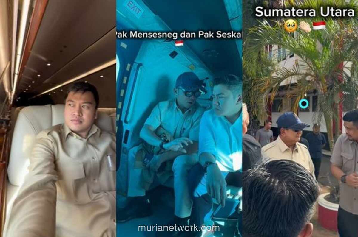 Video Estetik Ajudan Prabowo di Tengah Bencana Picu Badai Kritik