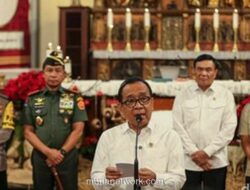Pratikno Bawa Salam Istana di Malam Natal, Ingatkan Nasib Korban Bencana
