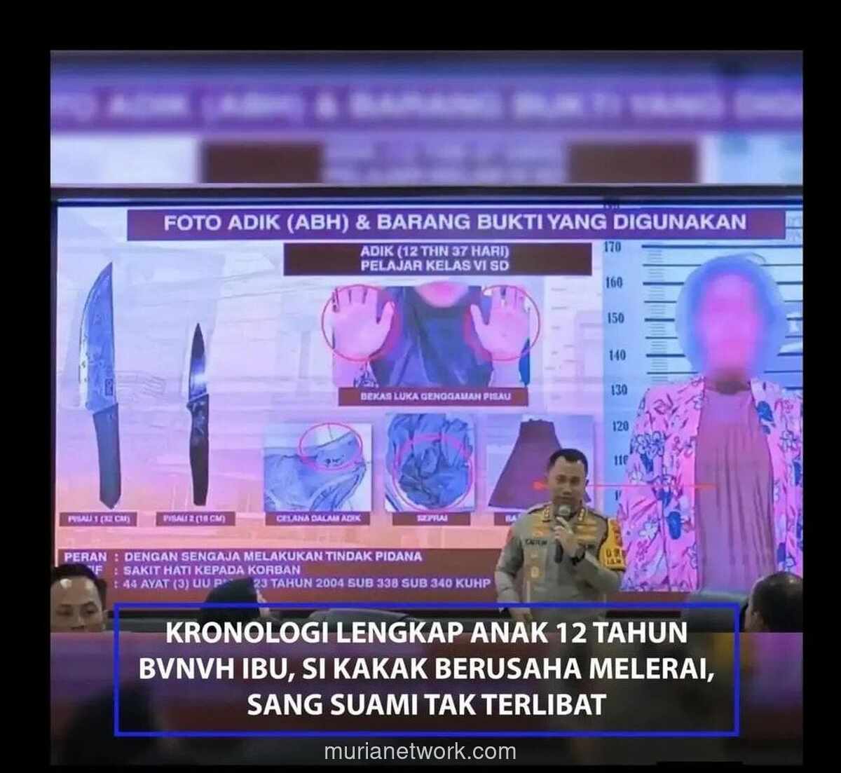 Malam Kelam di Medan: Bocah 12 Tahun Tuntaskan Amarah dengan 26 Tusukan ke Sang Ibu