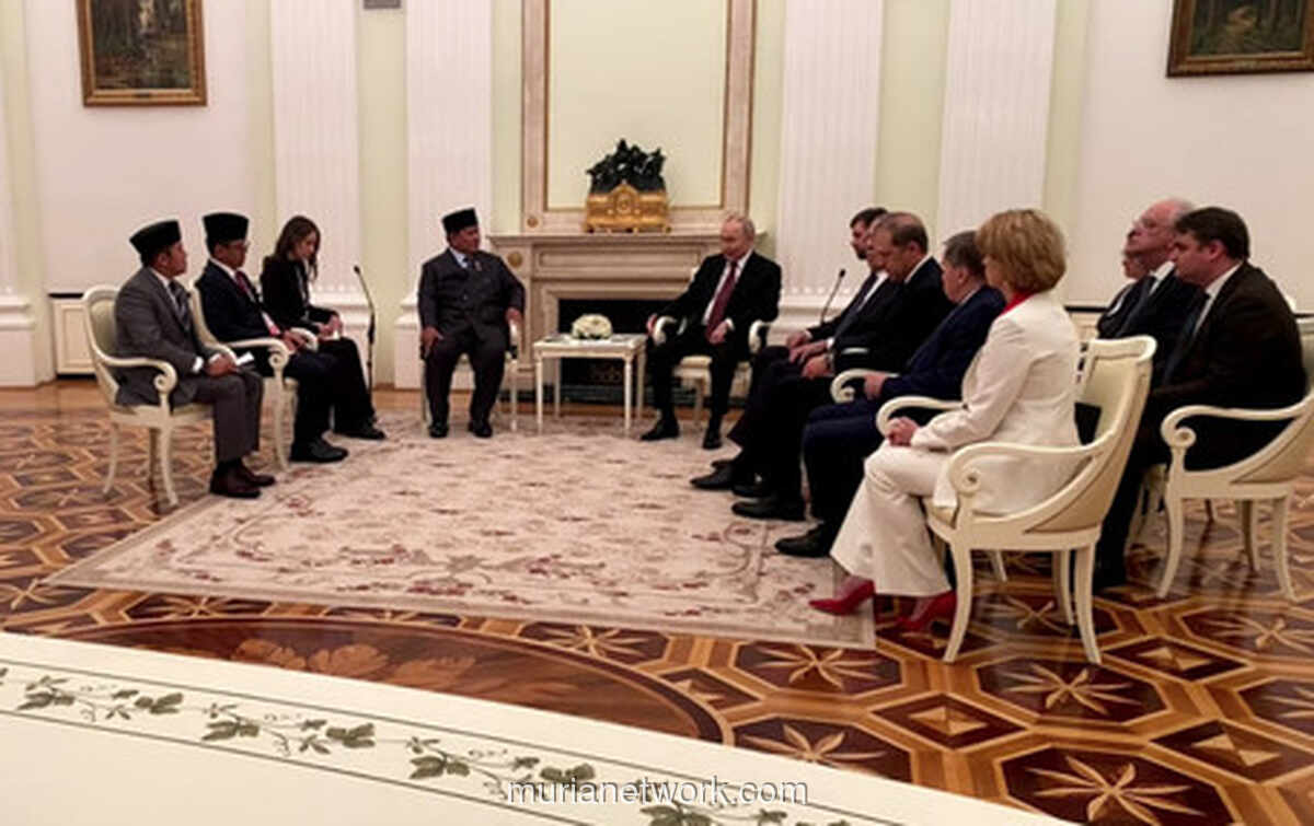 Prabowo Sambangi Kremlin, Undang Putin ke Indonesia dengan Gurauan