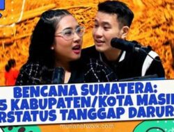 25 Wilayah di Sumatera Masih Darurat Banjir, Pencarian Korban Berlanjut ke Hari ke-19