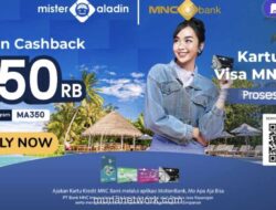 Mister Aladin Siapkan Cashback Rp 350 Ribu untuk Liburan Akhir Tahun