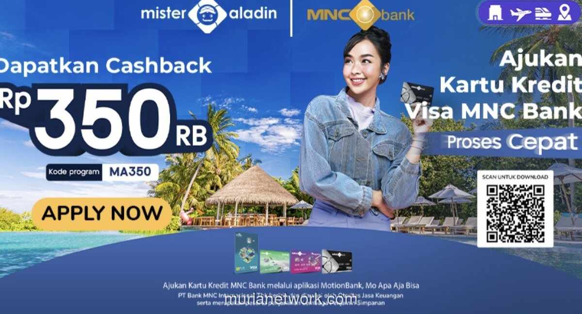 Mister Aladin Siapkan Cashback Rp 350 Ribu untuk Liburan Akhir Tahun