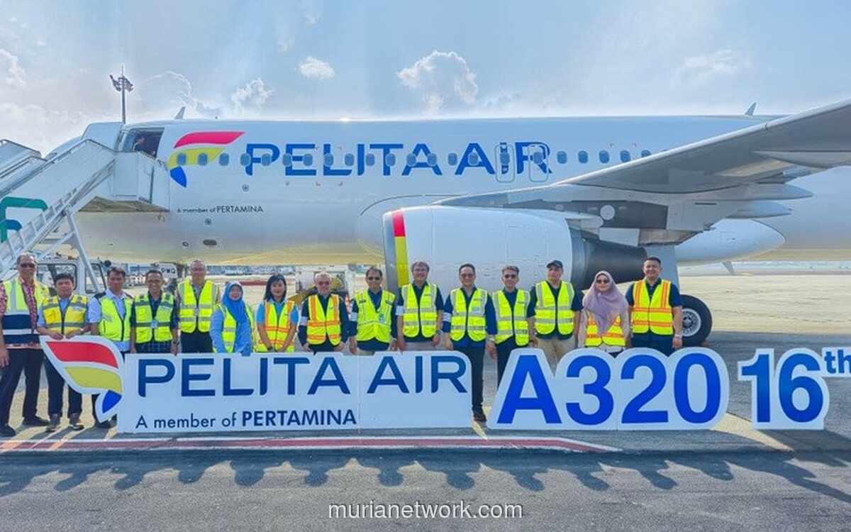 Pelita Air Sambut Natal dengan Kado Airbus A320 untuk Hadapi Nataru
