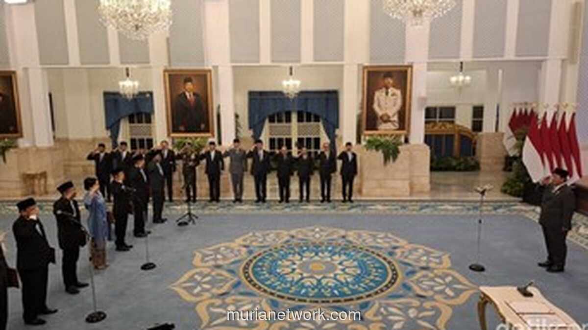 Prabowo Resmikan Tujuh Wajah Baru di Komisi Yudisial