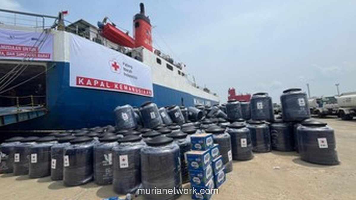 PMI Kirim Darah dan Logistik via Udara-Laut untuk Korban Bencana Sumatera