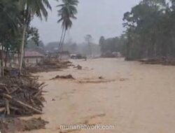 Sungai Angola Meluap, Warga Garoga Berlarian Menyelamatkan Diri