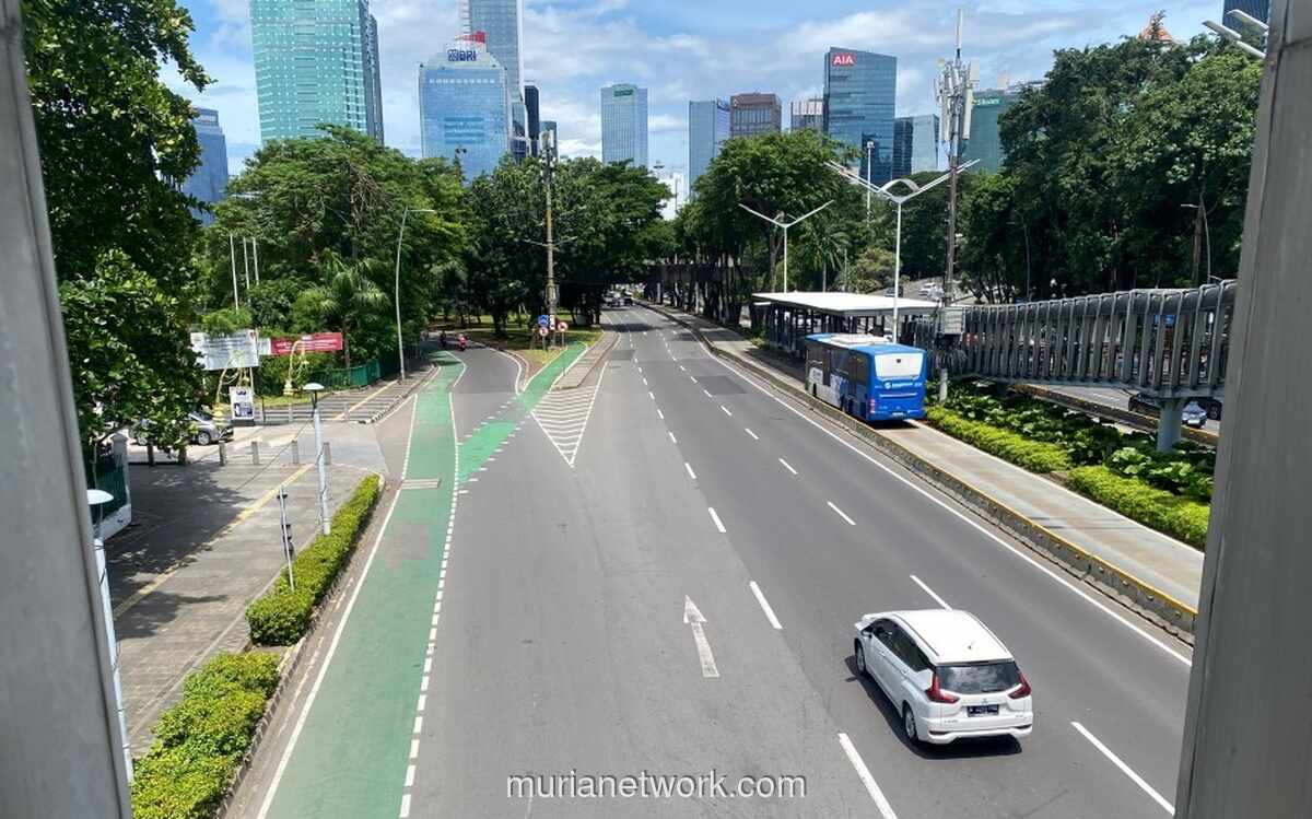 Jakarta Beristirahat: Sudirman hingga Senayan Sepi di Libur Panjang Natal