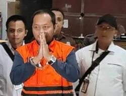 Kepala Seksi Kejari HSU Berganti Rompi Oranye Usai Ditangkap KPK