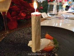 Wishing Candle, Dessert Natal yang Bisa Dimakan dari Surabaya