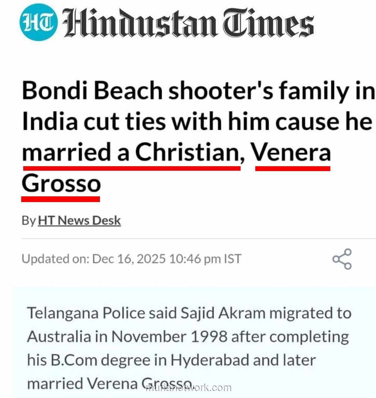 Tragedi Bondi Beach: Kisah Keluarga Akram dari Hyderabad hingga Aksi Mematikan