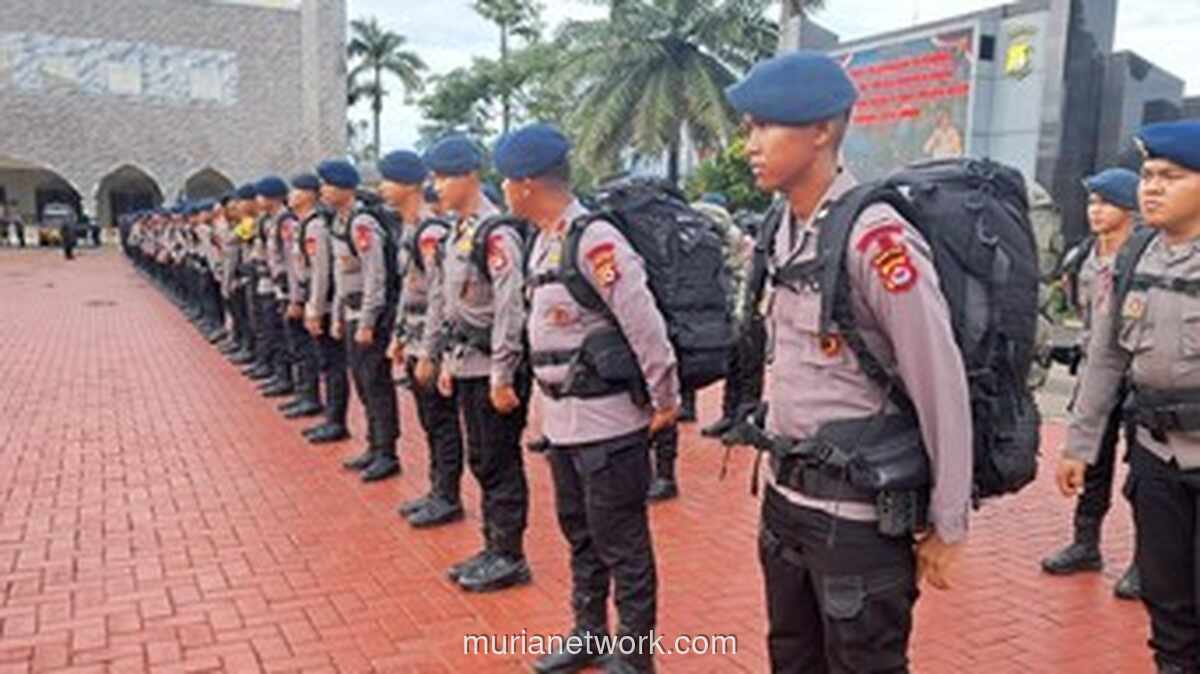 Brimob Banten Diberangkatkan ke Aceh, Fokus pada Bantuan Korban Bencana