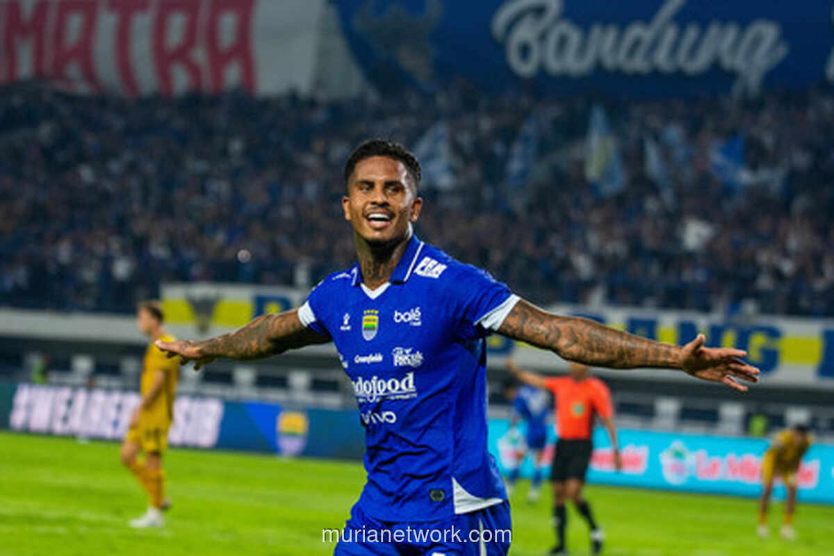 Ramon Tanque Bawa Persib Melaju ke Posisi Kedua Usai Taklukkan Bhayangkara
