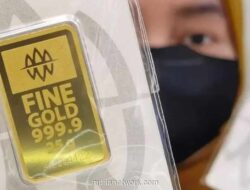 Harga Emas Antam Naik Rp10.000, PPN Batangan Dihapus