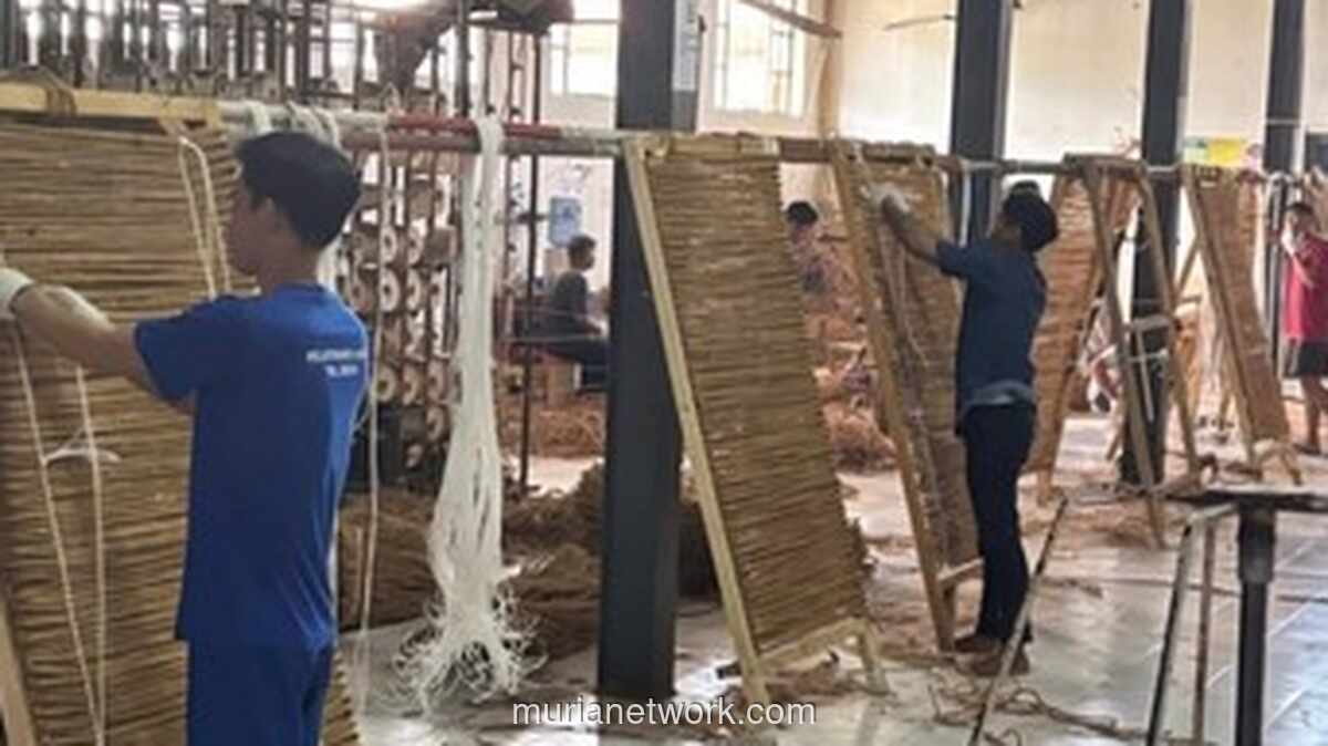 Jaring Sabut Kelapa Karya Warga Binaan Cirebon Tembus Pasar Korea