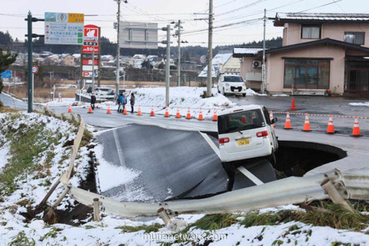 Gempa 7,5 M Guncang Aomori, Jepang Siaga Tsunami dan Gempa Susulan