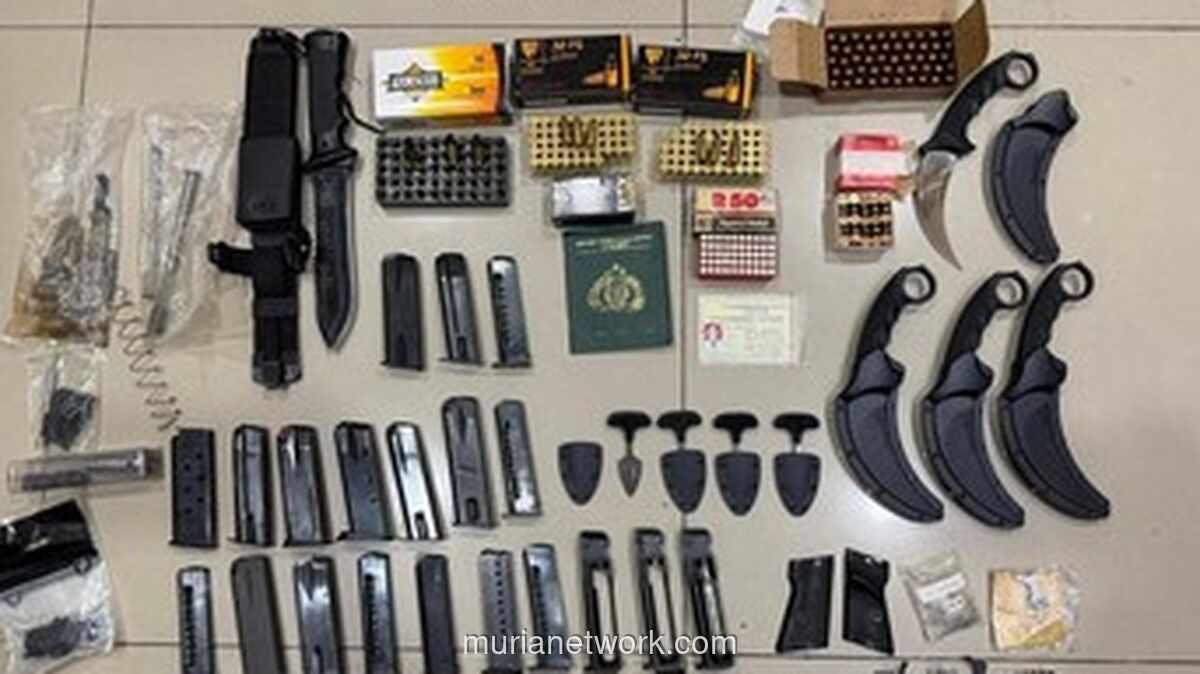 Ratusan Amunisi Ilegal Digagalkan di Kontrakan Meruya