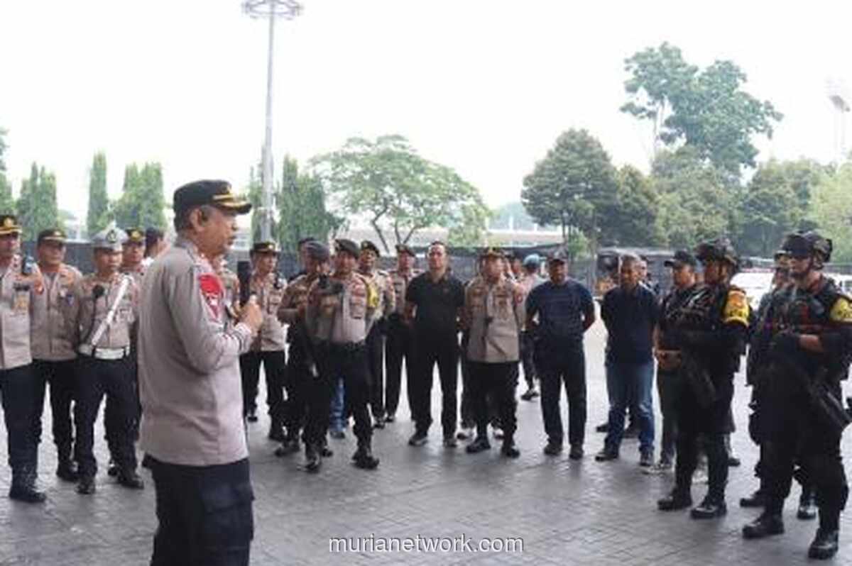 1.392 Personel Gabungan Siagakan Jakarta Jelang Demo Tolak UMP 2026