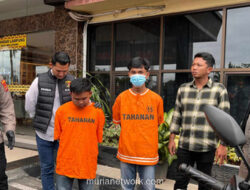 Dua Pencuri Motor Diamankan, Senjata Api Rakitan dan 30 TKP Terungkap