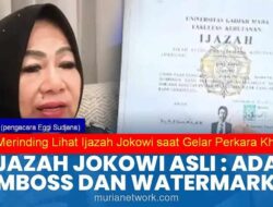 Pengakuan Elida Netti Sentuh Ijazah Jokowi Dihantam Bantahan: Keterangan yang Menyesatkan Publik!