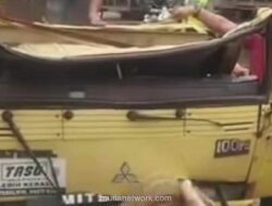 Muatan Besi Terguling, Dua Nyawa Melayang di Jalan Raya Cakung