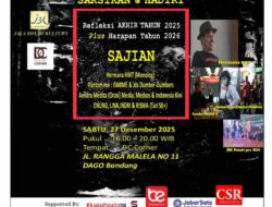 Bandung Gelar Pertunjukan Seni untuk Renungkan 2025 dan Siapkan Harapan 2026