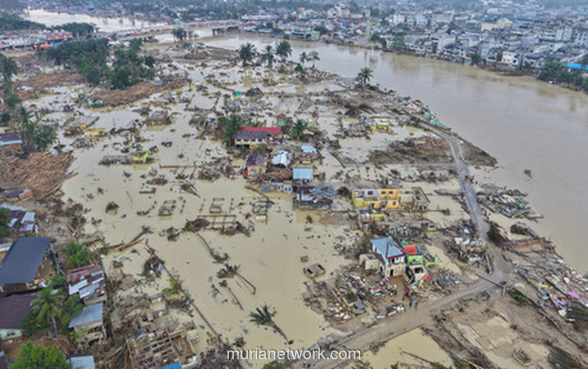 Aceh Tamiang Terendam, Bantuan Terhambat Jalan Putus
