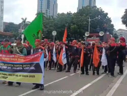 Buruh Jakarta Kirim Sinyal Halus: Demo Kecil Hari Ini, Ancaman Besar Esok