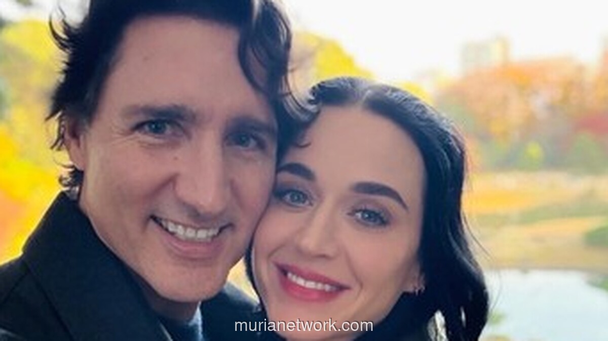 Katy Perry dan Justin Trudeau Double Date Diplomatik Bersama Mantan PM Jepang