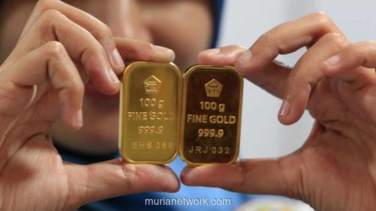 Harga Emas Antam Merangkak Naik, Sentuh Rp 2,6 Juta per Gram