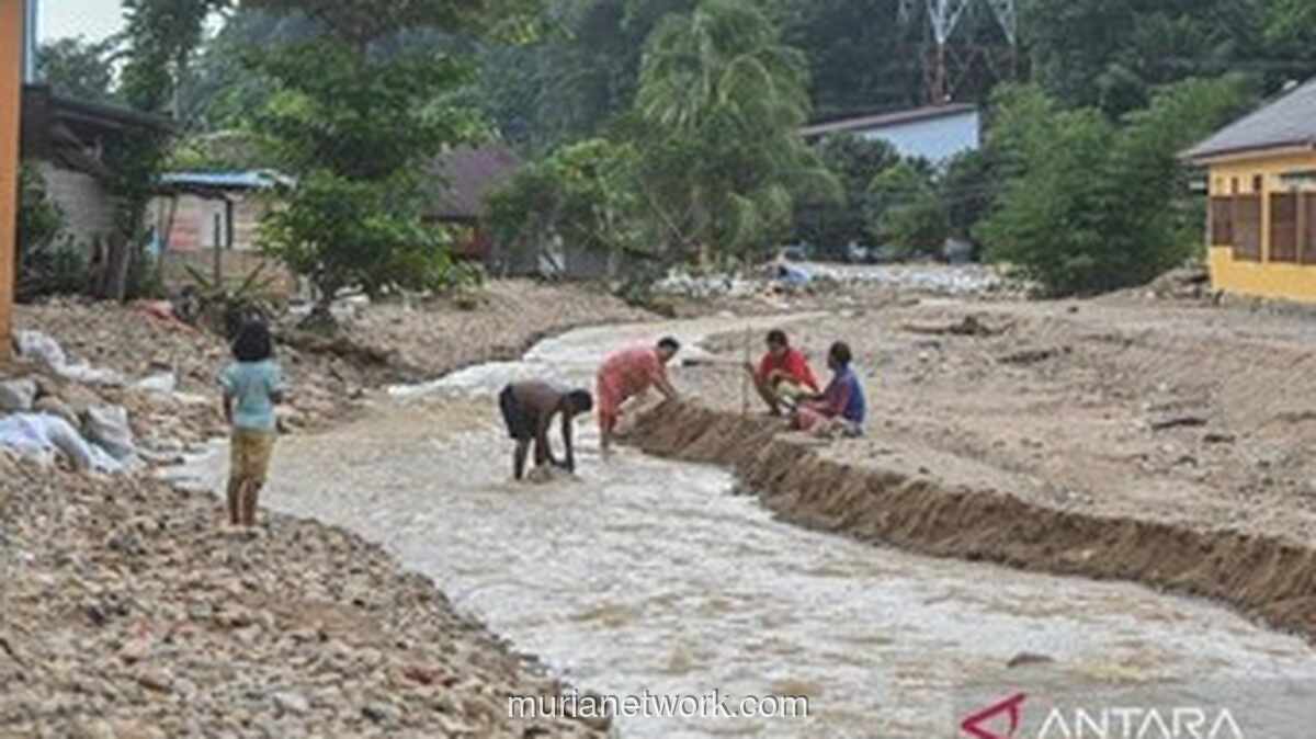 Sungai Aek Godang Berubah Jadi Daratan, Warga Sibolga Waspada Banjir Susulan