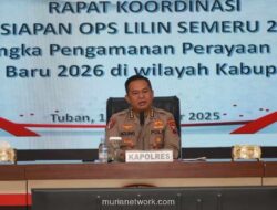 Kapolres Baru Tuban Langsung Pimpin Persiapan Pengamanan Nataru