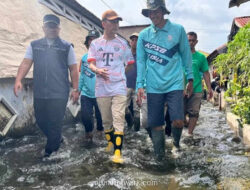 Ratu Dewa Turun Langsung Atasi Banjir dan Genangan di 16 Ulu