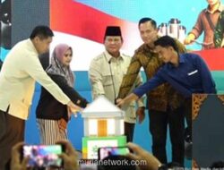 Prabowo Resmikan 50 Ribu KPR Subsidi, Wujudkan Mimpi Guru hingga Ojek Online