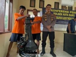 Dua Pria di Jambi Gasak Speedboat hingga Laptop, Semua untuk Judi Online