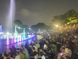 Air Mancur Menari Siap Pukau Ribuan Pengunjung di Lapangan Banteng