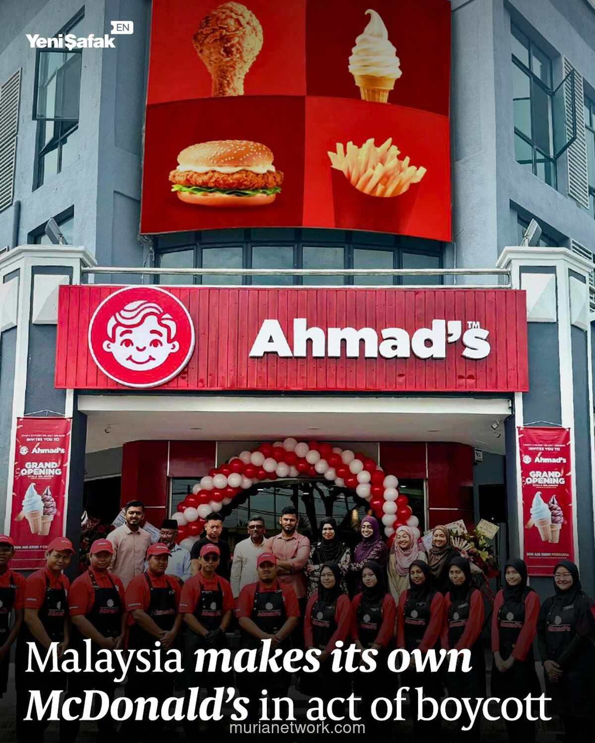 Ahmads Fried Chicken: Dari Solidaritas Gaza, Lahir Jagoan Ayam Goreng Lokal Malaysia